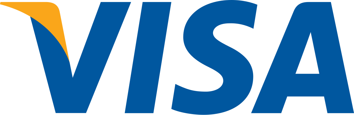 Visa – accepted payment card