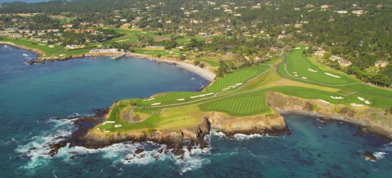 PEBBLE BEACH GOLF CLUB, CALIFONIA