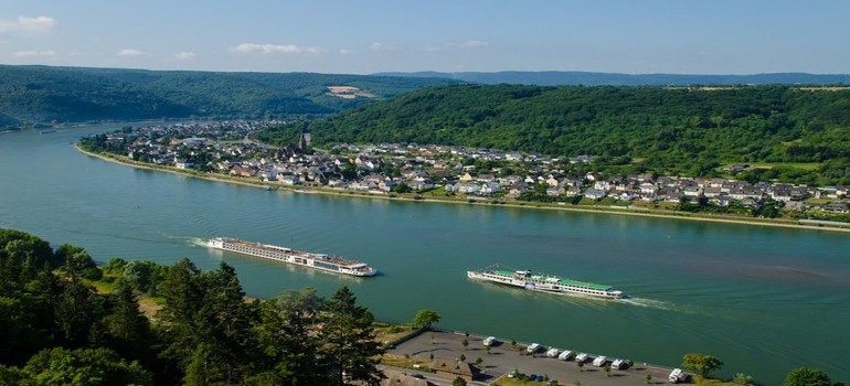 RIVER RHINE, FRANCE