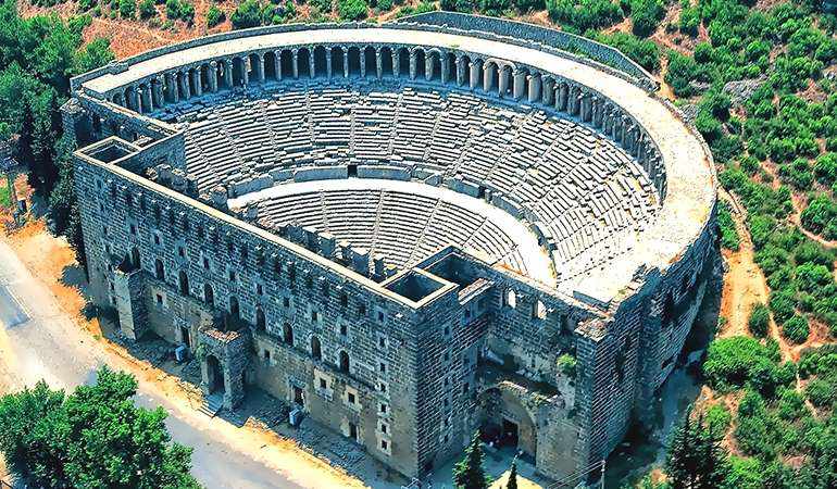 ASPENDOS, ANTALYA, TURKEY