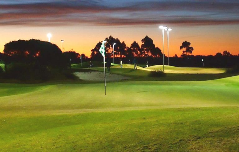 Night Golf In Bangkok